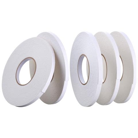 Nastro Biadesivo In Schiuma Pe (5 Rotoli) White S - Foto 1