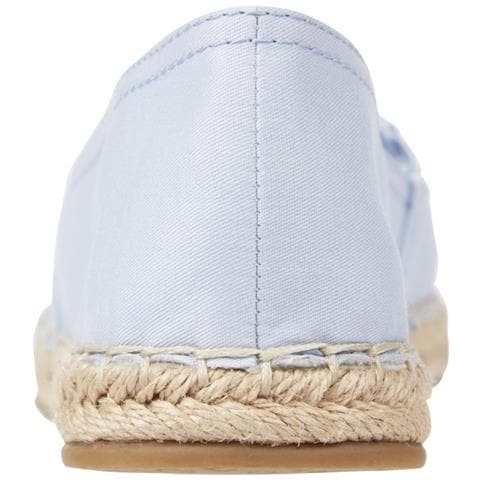 Embroidered Flat Espadrille Breezy Blue Espadrillas Cotone Scarpe Donna Blu Eu 39, Fw0fw07721 C1o - Foto 3