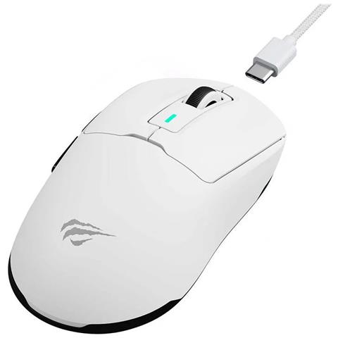 MS969 WB mouse Gaming Mano destra RF Wireless + Bluetooth + USB Type-C 16000 DPI - Foto 4
