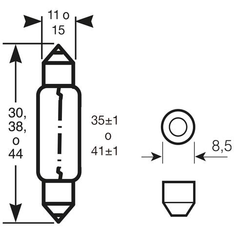 Lampadina 12v 5w - Foto 2