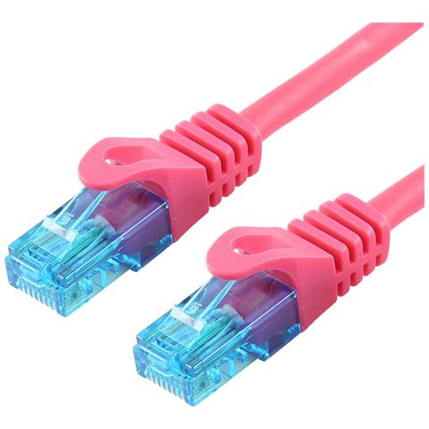 TCU55U020M cavo di rete Magenta 2 m Cat5e U /UTP (UTP) - Foto 1
