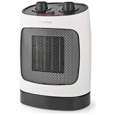 Nedis Htfa19wt Stufetta Elettrica Interno Bianco Riscaldatore Ambiente Elettrico Con Ventilatore - Foto 1