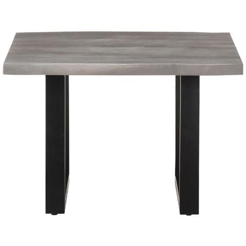 Lusso Casadino -  Tavolino Da Salotto Con Bordi Vivi 60x60x40 Cm Massello Acacia - Foto 1