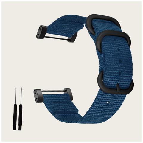 Cinturino In Nylon Per Orologio Suunto Core Expedition Series Blue - Foto 3