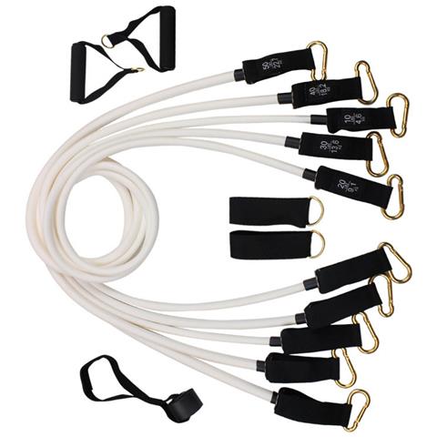 Set Di Corde Di Resistenza Con Gancio A Zucca Tpe 150lb 11 Pezzi - Foto 1