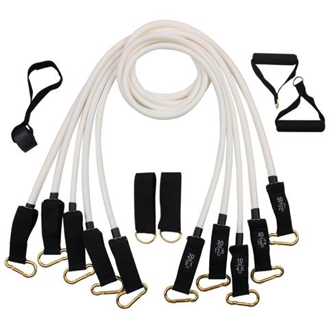 Set Di Corde Di Resistenza Con Gancio A Zucca Tpe 150lb 11 Pezzi - Foto 2