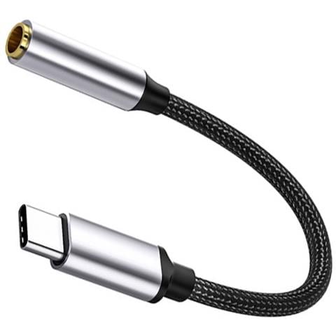 Adattatore Audio 3.5mm A Type-c Silver - Foto 1