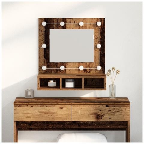 Unità da toelette Legno invecchiato Legno massello di recupero - Foto 2