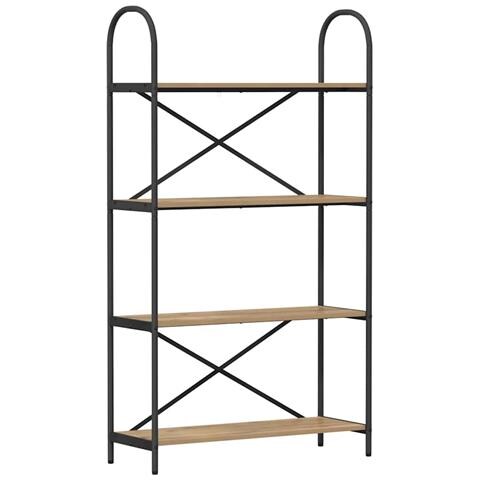 Libreria rovere artigianale 80 x 30 x 146 cm Legno multistrato - Foto 1