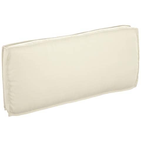 Cuscino per seduta / schienale pallet Crema 120 x 50 x 12 cm - Foto 1