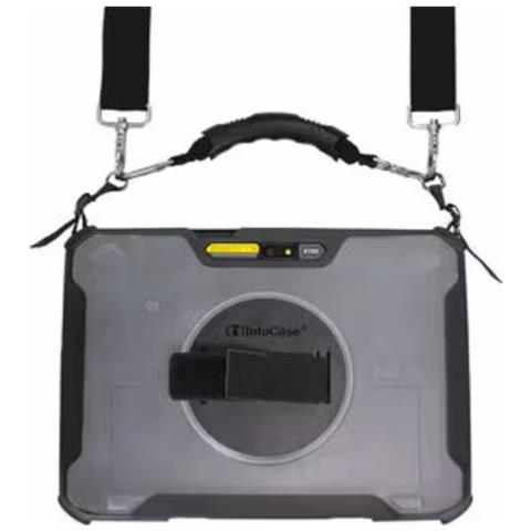 Custodia Robusta InfoCase Per Tablet Zebra ET60, ET65, ET6X - Trasparente - Corpo in Policarbonato, Poliuretano Termoplastico (TPU) - Foto 2