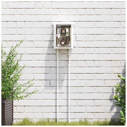 Armadietto di Controllo Grigio 18 x 13 x 24 cm Plastica ABS - Foto 2