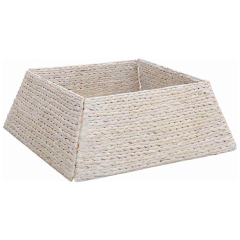 Collare per Albero di Natale Bianco 70 x 70 x 28 cm - Foto 1