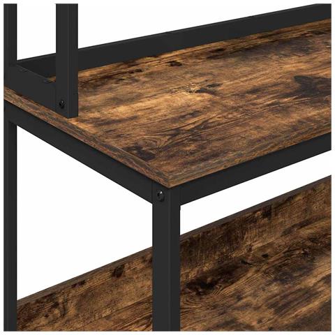 Mensola da cucina Rovere fumé 80 x 40 x 168 cm - Foto 9