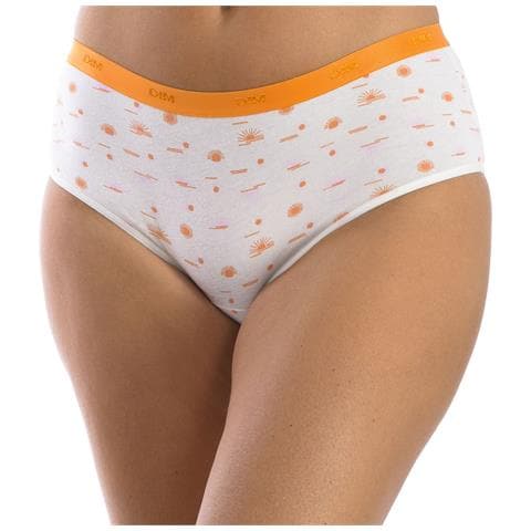 Pack-5 Mutandine Comfort Elasticizzate In Cotone Da Donna D4c20 - Foto 7