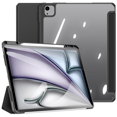 Cover per iPad Air 13 (2025) - Pelle /PU, Nero - Foto 2