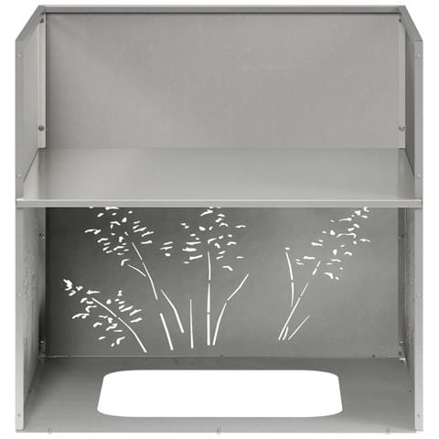 Vaso da giardino 2 pz Argento 50 x 50 x 49 cm Acciaio Inox - Foto 9