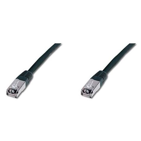 Cavo di Rete Cat6 Doppia Schermatura da 0,5 Metri Colore Nero - Foto 1