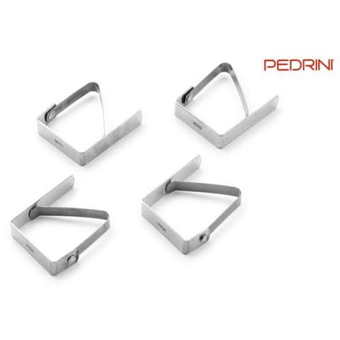 Fermatovaglie Inox Pedrini Pz. 4- 003 - Foto 1