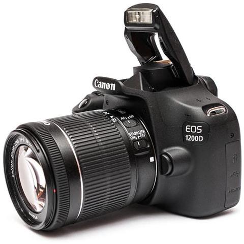 EOS 1200D Nero Kit 18-55 mm DC III Sensore CMOS 18Mpx Display 3'' Filmati Full HD  - Foto 4