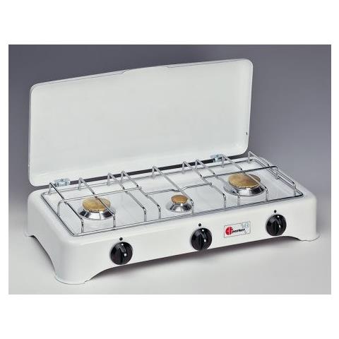 Fornello A Gas Metano Portatile Parker 27 3 Fuochi Gas Metano - Foto 1