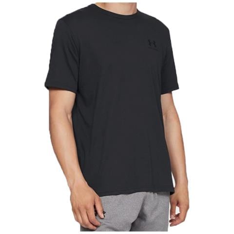 Sportstyle Left Chest Tee 1326799-001, Uomo, Nero, Maglietta, Numero: Xxl Eu - Foto 1