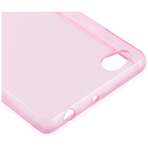 Custodia Compatibile Con Zte Nubia Z9 Max In Rosa Transparente - Coperchio Protettivo In Silicone Tpu Flessibile - Foto 2