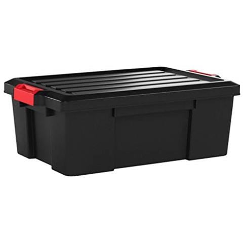 Sk-135 733 130 Power Box 3 Set Di Contenitori Di Plastica Nero 46 X 29,7 X 16 Cm - Foto 2