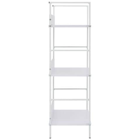 Scaffale Libri 3 Ripiani Bianco 60x27,6x90,5 Legno Multistrato - Foto 7