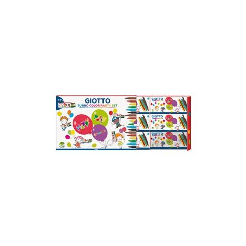Set 12 Astucci Da 6 Pennarelli Turbo Color Party Gifts Giotto - Foto 1