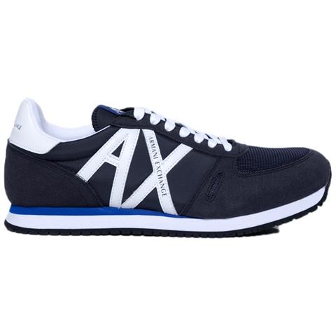 Marchio: Armani Exchange - Genere: Uomo - Tipologia: Sneakecolore: Blu, Taglia: 43 - Foto 1