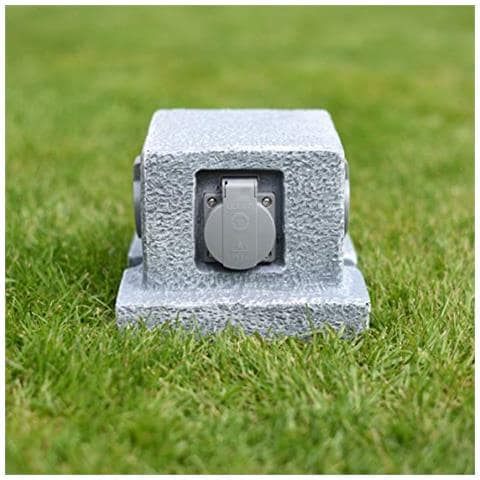 44242 Presa Elettrica. Effetto Granito, 4stdo H07rn-f3g 1,5 Mm², Grigio, Set Di 4 Pezzi - Foto 2