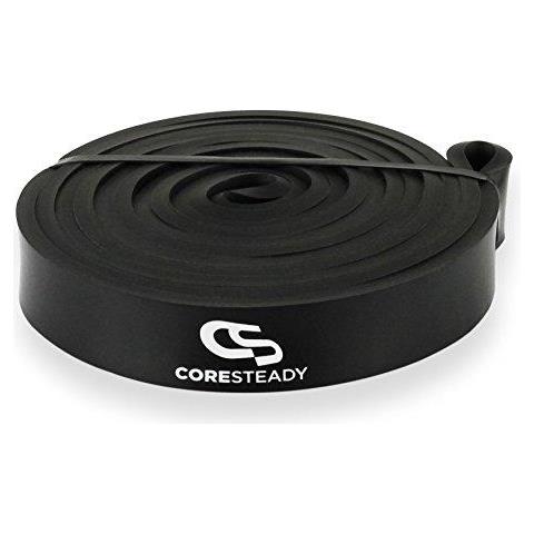 Resistance Band - Pull Up Assisted Band - Singola Esercitazione Di Allenamento Band Crossfit - Powerlifting - Yoga - Specchio Mobilit Per Uomini E Donne (nero Light) - Foto 2