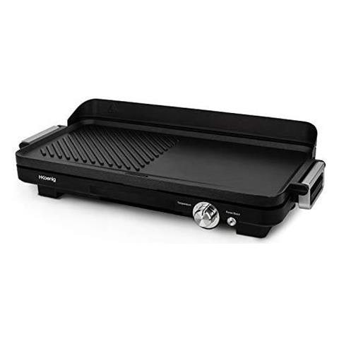 Piastra Grill Elettrica GRX330 con Potenza 1800 W Colore Nero - Foto 2