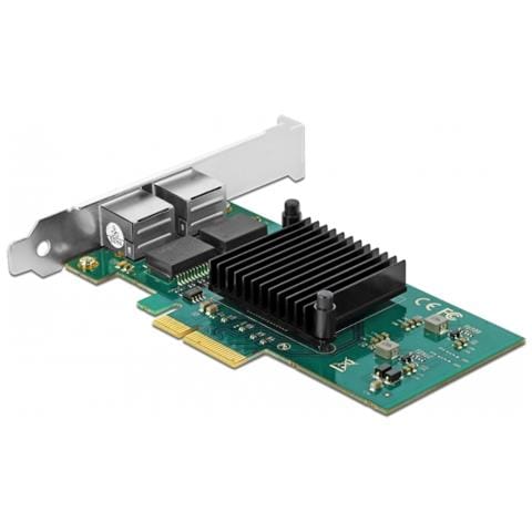Netzwerkadapter - Pcie 2,0 X4 Low-profile - Gigabit Ethernet X 2 (89021) - Foto 2