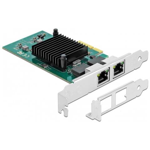 Netzwerkadapter - Pcie 2,0 X4 Low-profile - Gigabit Ethernet X 2 (89021) - Foto 1