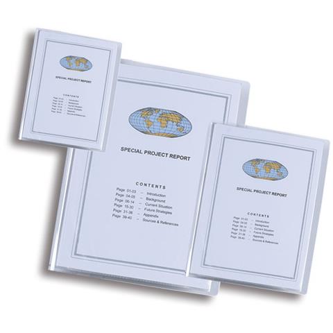 Presentation Display Book - Clear, 20 Pocket, Trasparente - Foto 1