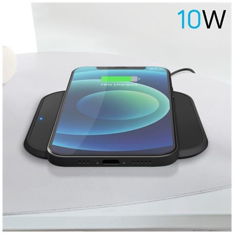 Caricabatterie Wireless Singolo Presa Usb-c Da 18 W, Nero - Foto 21