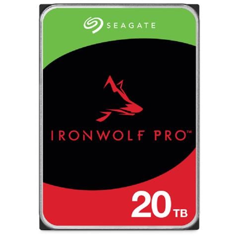 Hard Disk IronWolf Pro ST20000NT001 20 TB 3.5" Interfaccia Sata III 6 Gb /s Buffer 256 MB 7200 Rpm - Foto 1