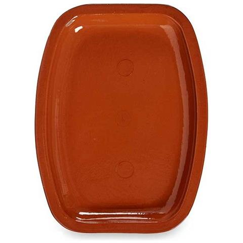 Pirofila Da Forno Argilla Cotta 6 Unità 26 X 3,5 X 35 Cm - Foto 2