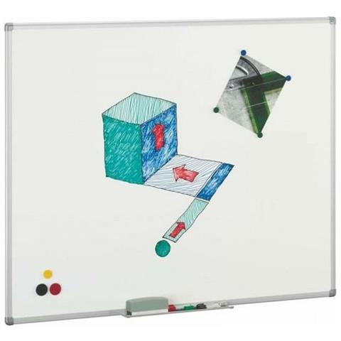 Lavagna Bianca 122 X 200 Cm Magnetica - Foto 1
