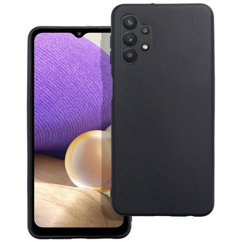 Custodia Tpu Silicone Cover Case Per Samsung Galaxy A32 5g Black - Foto 1