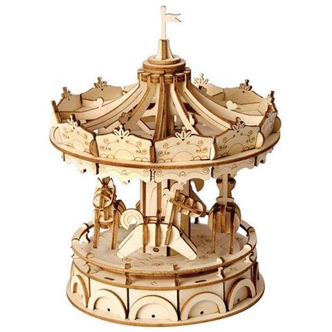 Puzzle In Legno 3d | Giostra Incantata - Foto 1