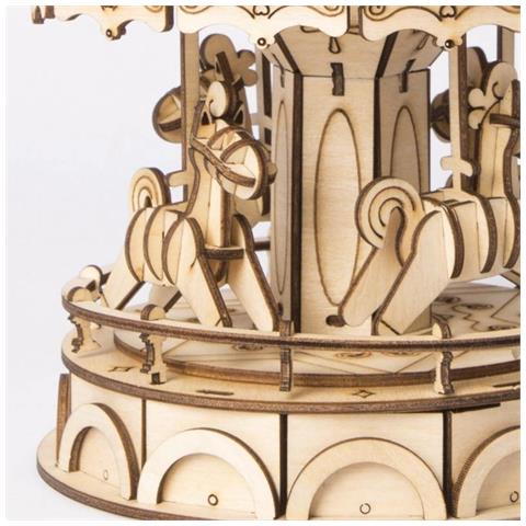 Puzzle In Legno 3d | Giostra Incantata - Foto 4