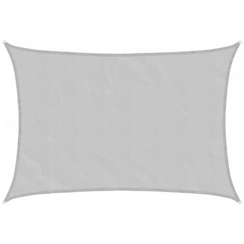 Vela Parasole Grigio Chiaro 7x6 M 100% Poliestere Oxford - Foto 2