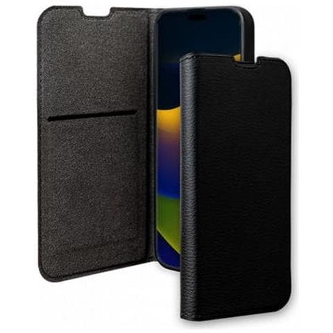 Custodia Per Iphone 15 Plus Folio Wallet Portacarte E Supporto Video, Nero - Foto 1