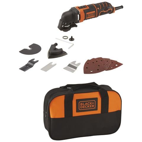 Utensile Multifunzione 300w In Borsa Portautensili Black+decker Mt300sa2 - Foto 1
