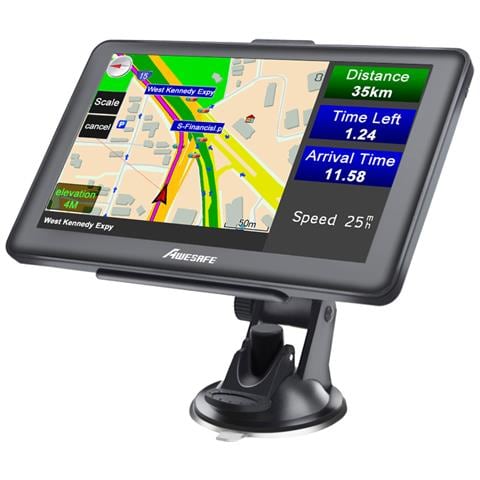 Navigatore Auto /camion 7 Pollici 2024 Gps Navigatore Satellitare Auto Camper Autobus Taxi, Avviso Traffico Vocale, Limite Di Velocità, Aggiornamenti Gratuiti Delle Mappe A Vita - Foto 1