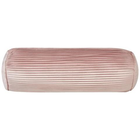 Cuscino Decorativo Jonquil Velluto 22 X 60 Cm Tinta Unita Rosa - Foto 2
