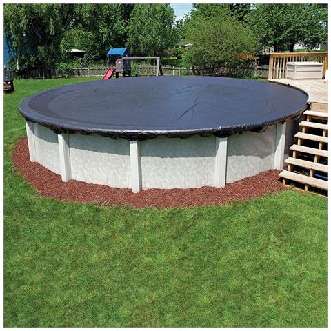 Copertura Rotonda Per Piscina In Tessuto Oxford 210d Per Piscine Fuori Terra - Foto 5